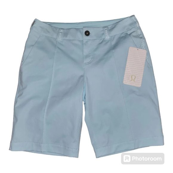 lululemon womans club shorts Size 6 New Blue